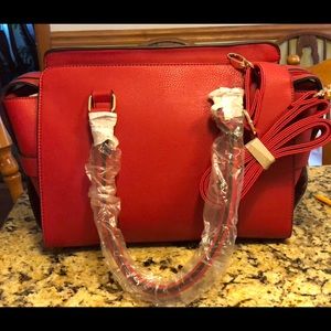 Red Handbag Just Fab